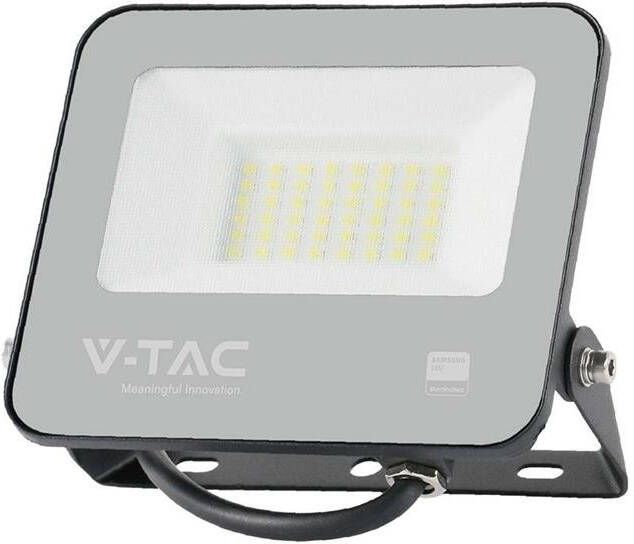 V-TAC Vt-4435 Zwarte Led Schijnwerpers Ip65 30w 5550 Lumen 4000k