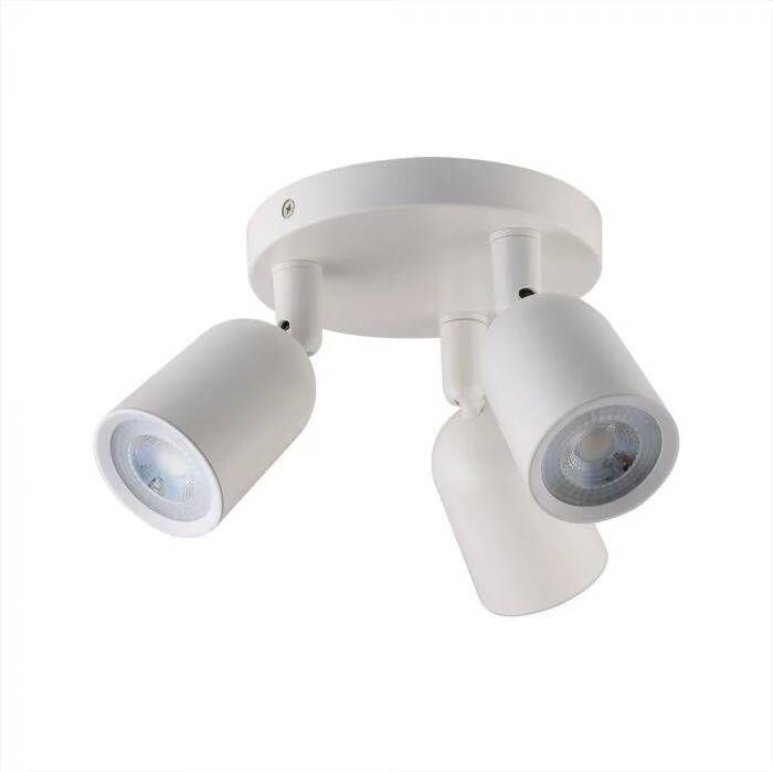 V-tac VT-899 Witte LED-spotjes 3xGU10 Wandmontage IP20