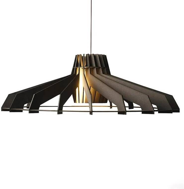 Van Tjalle en Jasper Nikolamp Tesla XL hanglamp Black