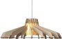 Van Tjalle en Jasper | Nikolamp Tesla XL hanglamp Dirty Mint | Extra Groot | MDF (hout) Laser gesneden | Mint Groen | E27 fitting | Dimbaar Geschikt voor dimbare E27 LED lichtbron | Uniek Dutch Design Product | Gemaakt in Amsterdam - Thumbnail 2