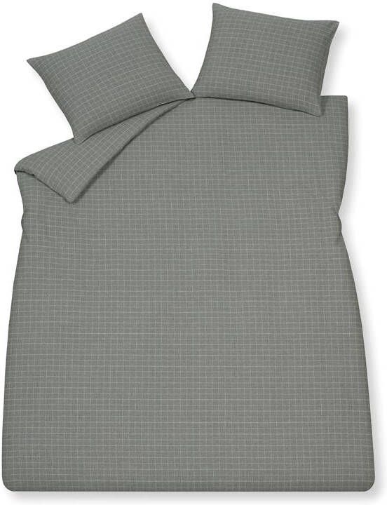 Vandyck Dekbedovertrek GOTENBURG Grey 200x220 cm (flanel)