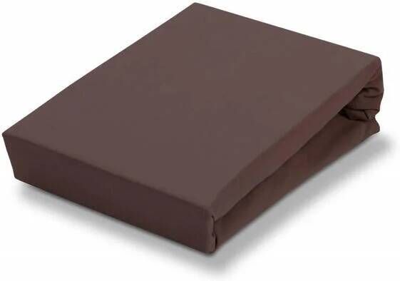 Vandyck Jersey Supreme Topper Hoeslaken Taupe | 140 x 220 cm | Bruin