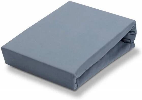 Vandyck Jersey Soft Hoeslaken Dusty Blue | 180 x 220 cm | Blauw | Jersey Soft