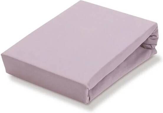Vandyck Jersey Soft Hoeslaken Viola | 140 x 220 cm | Roze | Paars