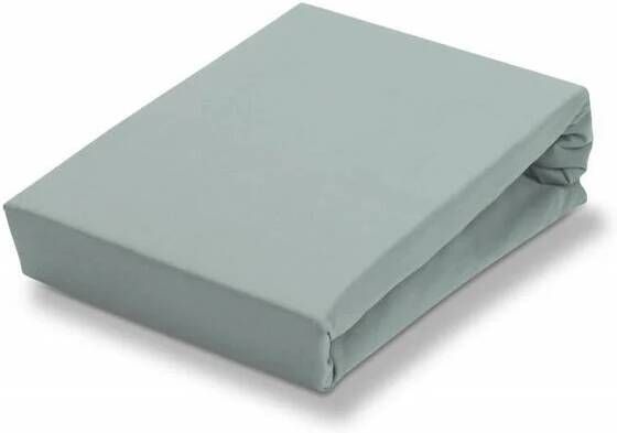 Vandyck Jersey Soft Topper Hoeslaken Celadon Green | 140 x 220 cm | Groen