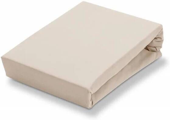 Vandyck Jersey Supreme Hoeslaken Stone | 140 x 220 cm | Grijs | Beige