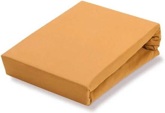Vandyck Jersey Supreme Hoeslaken Sandy Gold | 180 x 220 cm | Beige | Geel | Goud