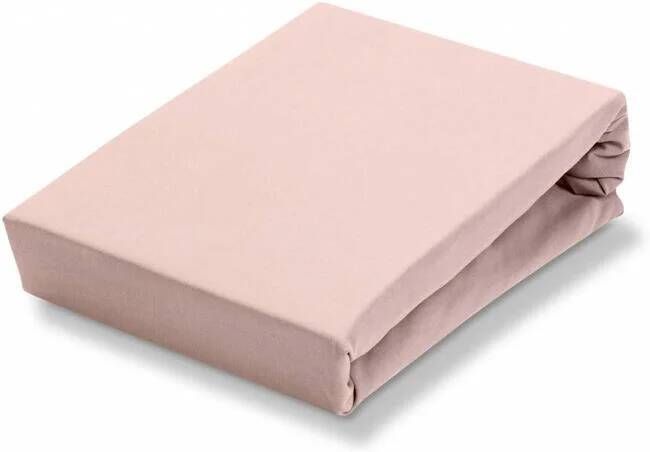 Vandyck Jersey Supreme Topper Hoeslaken Sepia Pink | 80 x 220 cm | Roze