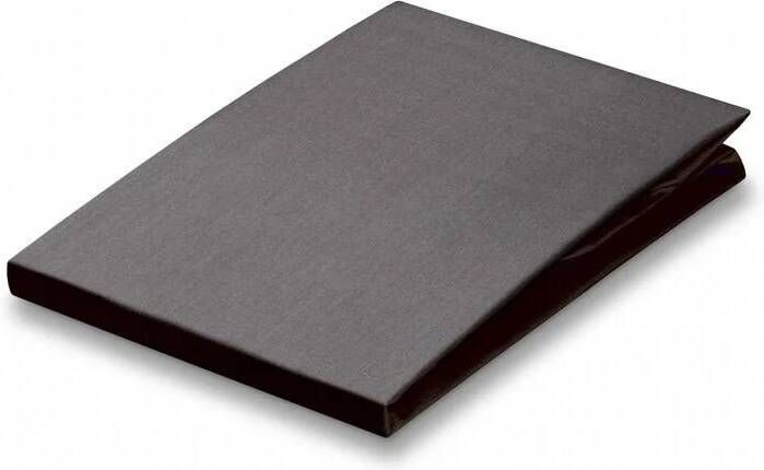 Vandyck Percale Topper Hoeslaken Anthracite | 200 x 200 cm | Grijs | Katoen