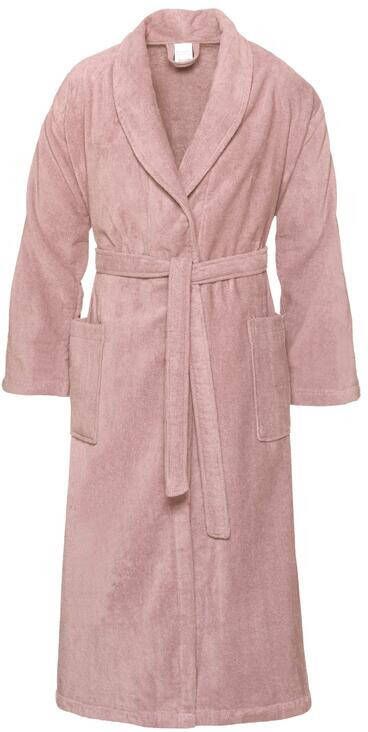 Vandyck Prestige Badjas Sepia Pink | XL | Roze | Katoen