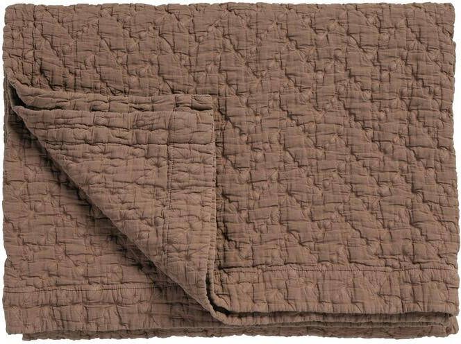 Vandyck Pure 10 Sprei Brownie | Bruin | Katoen