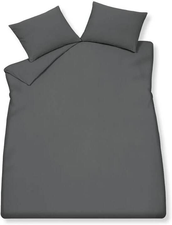 Vandyck Pure 66 Dekbedovertrek Off | Zwart | Katoen