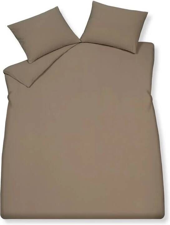 Vandyck Pure 66 Dekbedovertrek Taupe | Bruin | Katoen