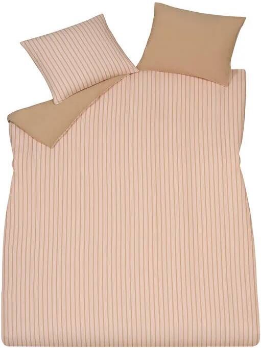 Vandyck Pure Dekbedovertrek 240x200 220 cm Sepia Pink