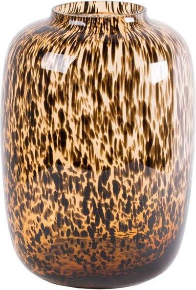 Vase t Vaas glas Cheetah Ø25 x H35 cm