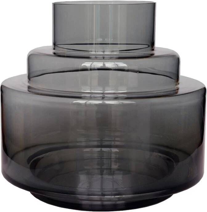 Vase The World G91-9551-1-03 Chari M grey Ø23 x H20 cm - Foto 2