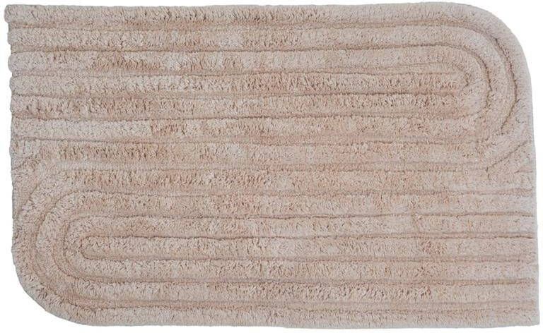 Veer Carpets Badmat Benja Beige 50 x 80 cm