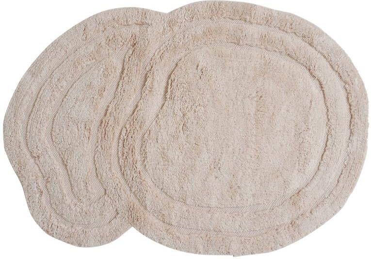 Veer Carpets Badmat Zayn Beige 80 x 100 cm