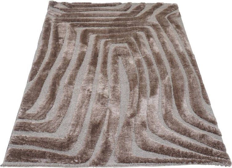 Veer Carpets Vloerkleed Lima Bruin 160 x 230 cm