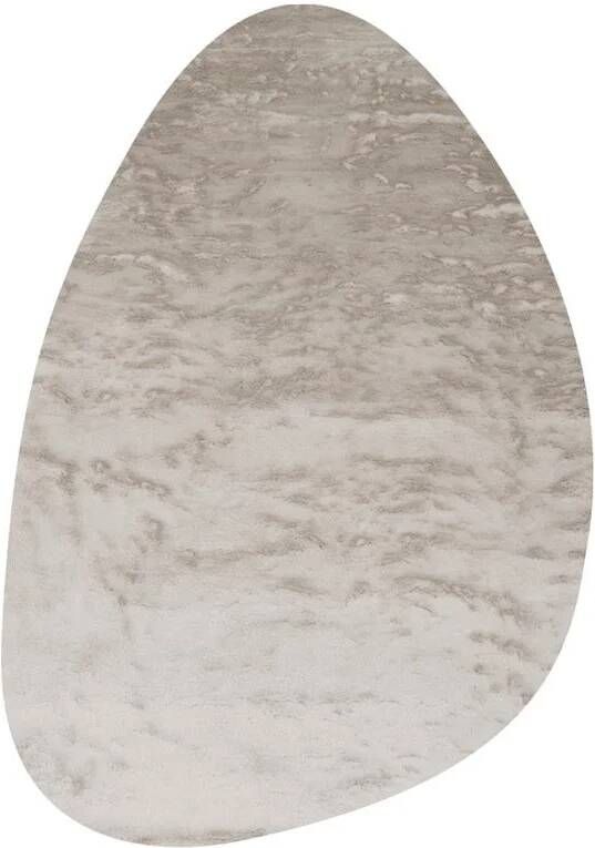 Veer Carpets Vloerkleed Morbido Taupe 5529 Kiezelvormig 160 x 230