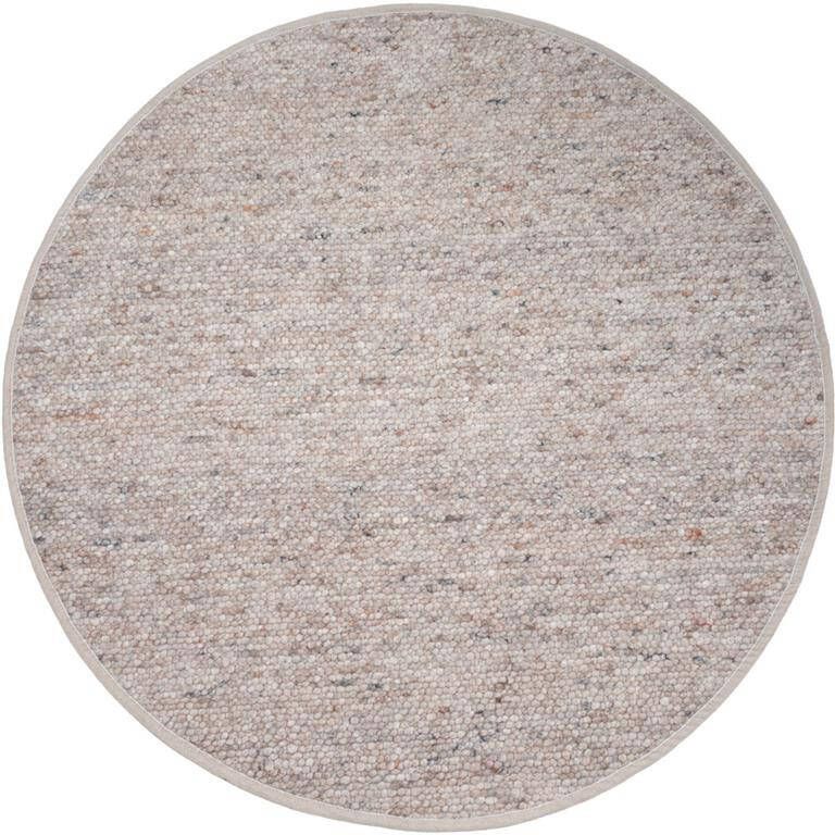 Veer Carpets Vloerkleed Stone Donker Beige 417 Rond ø160 cm