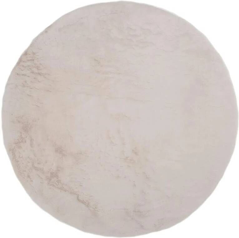 Veer Carpets Vloerkleed Velluto Beige Rond ø160 cm