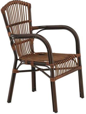 Venture Home Galera Eetkamerstoel 63 x 90 x 55 Bruin - Foto 2