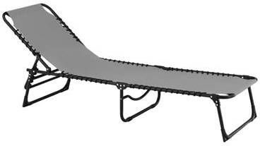 Venture Home Majken Zonnebed 190 x 82 x 60 Grijs - Foto 2
