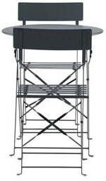 Venture Home Marseille Cafésset Donkergrijs