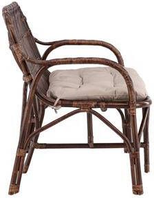 Venture Home Nella 2-zitsbank 62 x 93 x 129 Donker Walnoot