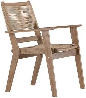 Venture Home Peter Eetkamerstoel 66 x 90 x 64 Bruin 2-pack