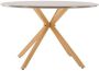 Nohr Ronde Eettafel Chenell Marmerlook 120cm grijs - Thumbnail 2