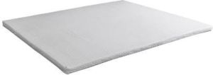 Vestbjerg Saga Traagschuim BioKatoen Tijk Topper 120 x 210 cm