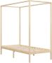 VidaXL -Hemelbedframe-massief-grenenhout-90x200-cm - Thumbnail 2