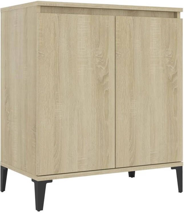 vidaXL Dressoir Sonoma eiken