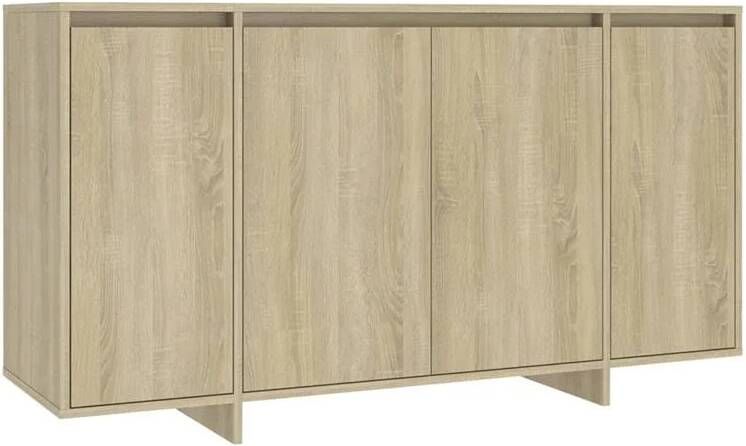 vidaXL Dressoir Sonoma eiken