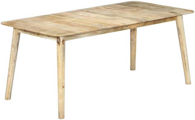 vidaXL Eettafel Bruin 180 x 90 x 76 cm