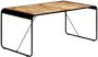 VidaXL Eettafel 180x90x76 cm massief ruw mangohout VDXL_247866 - Thumbnail 2