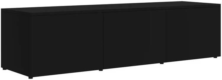 VidaXL -Tv-meubel-120x34x30-cm-spaanplaat-zwart