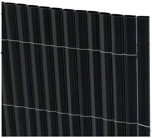 Videx balkonscherm PVC antraciet 90x300 cm