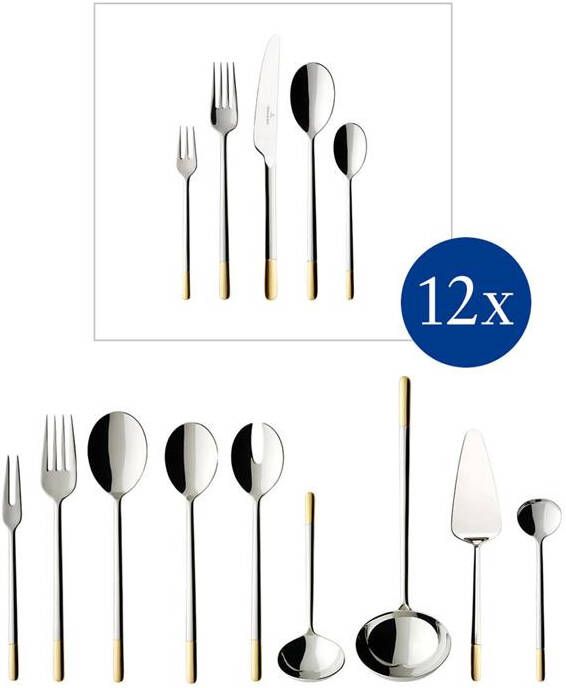 Villeroy & Boch Bestekset Ella 70-delig 12 personen Verguld - Foto 2
