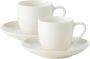 Villeroy & Boch For Me Espressoset 2 Persoons Porselein Wit - Thumbnail 2