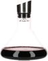 Vinata Decanter Sicilia 1.5 Liter Karaf kristal Wijn decanteerder Handgemaakte wijn beluchter Moederdag Cadeau Kado voor Moeder Geschenk Mama - Thumbnail 2