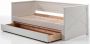 Vipack Bed Pino Hoogslaper LF 90x200 cm uittrekbar tot 180x200 cm uitvoering wit gelakt - Thumbnail 2