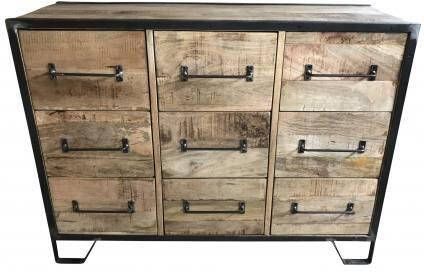 Vtw Living Dressoir van Mangohout Kast 120 x 40 x 90 cm