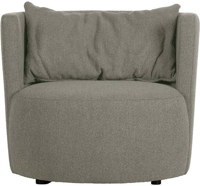 Vtwonen | Explore Fauteuil Boucle grey | Zitmeubels woonkamer | Fauteuil