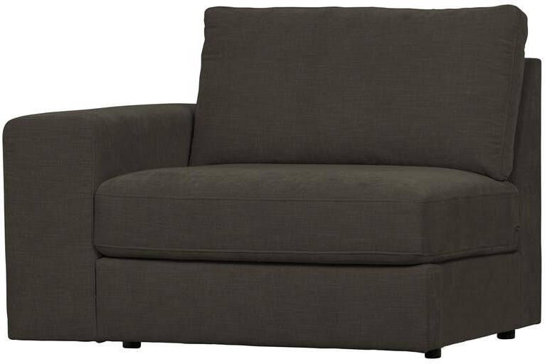 Vtwonen Family 1-Zits Bank Element Arm Links Polyester Antraciet