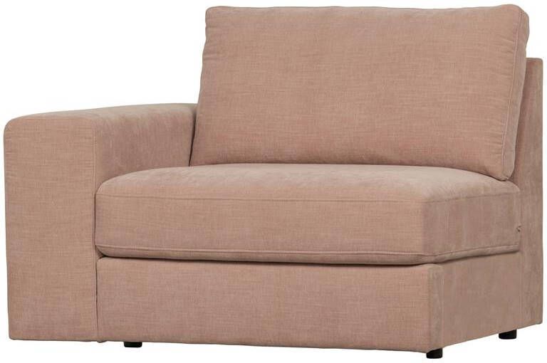 Vtwonen Family 1-Zits Bank Element Arm Links Polyester Roze