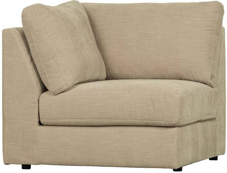 Vtwonen Family Hoek Bank Element Polyester Zand 85x96x96