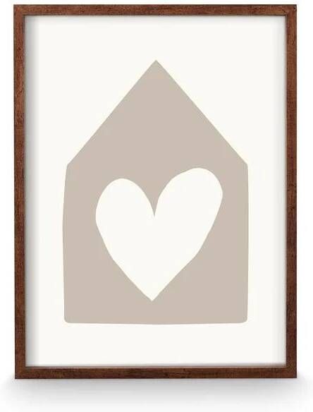 Vtwonen Photo frame Hanging photo frame Brown Wood 31x41x2.5cm